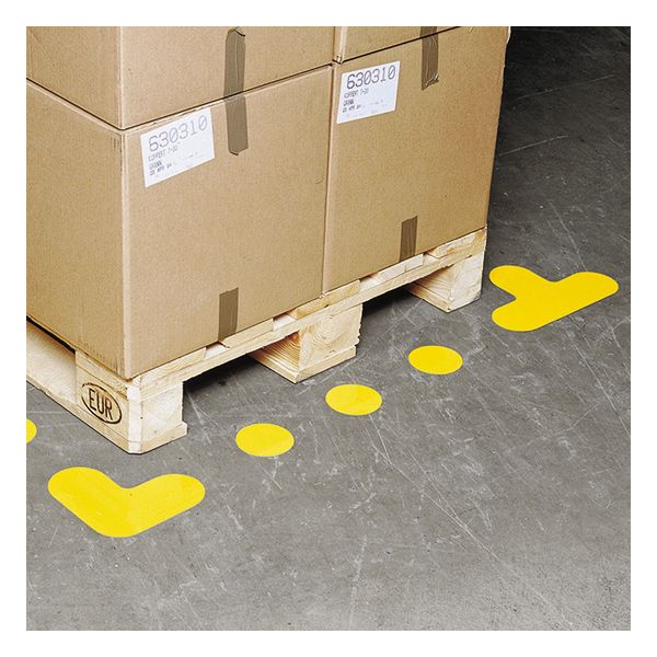 Floor Marking Symbol Point Self Adhesive Several Colors 